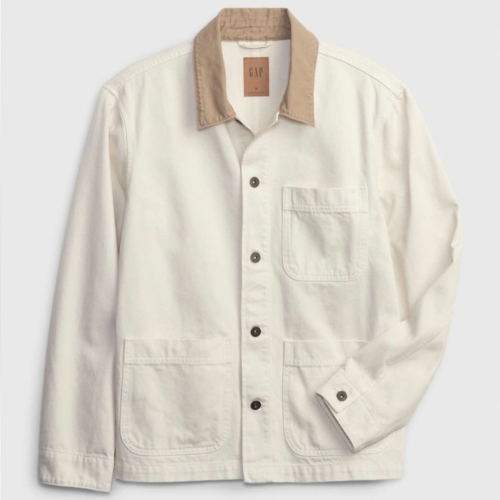 NOT FOR SALE GAP White Chore Coat
